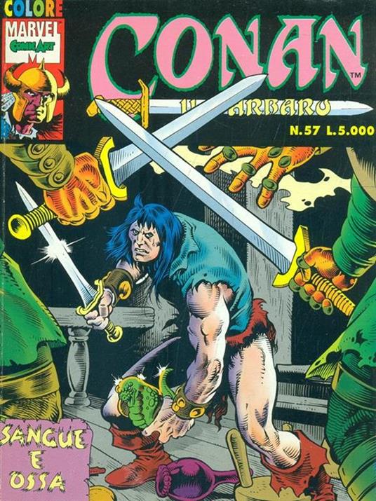 Conan N. 57. Sangue e ossa - copertina