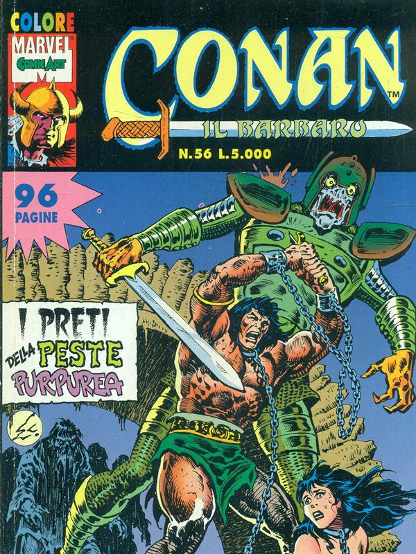Conan N. 56. I preti della peste purpurea