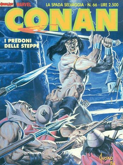 Conan N. 66. I predoni delle steppe - copertina