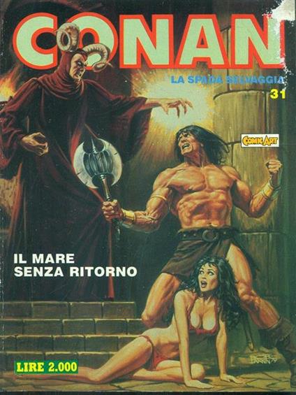 Conan N. 31. Il mare senza ritorno - copertina