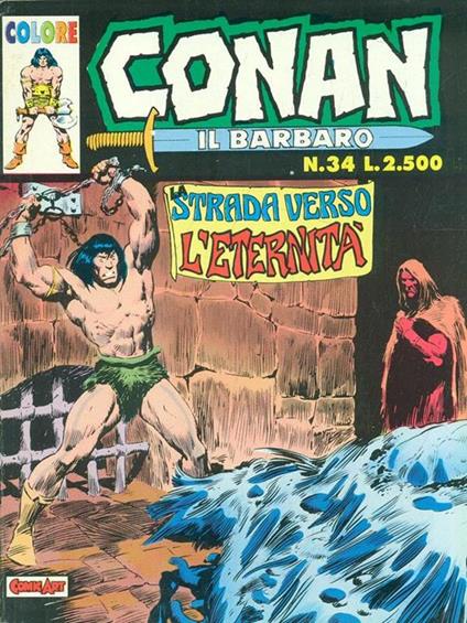 Conan N. 34. La strada verso l'eternità - copertina