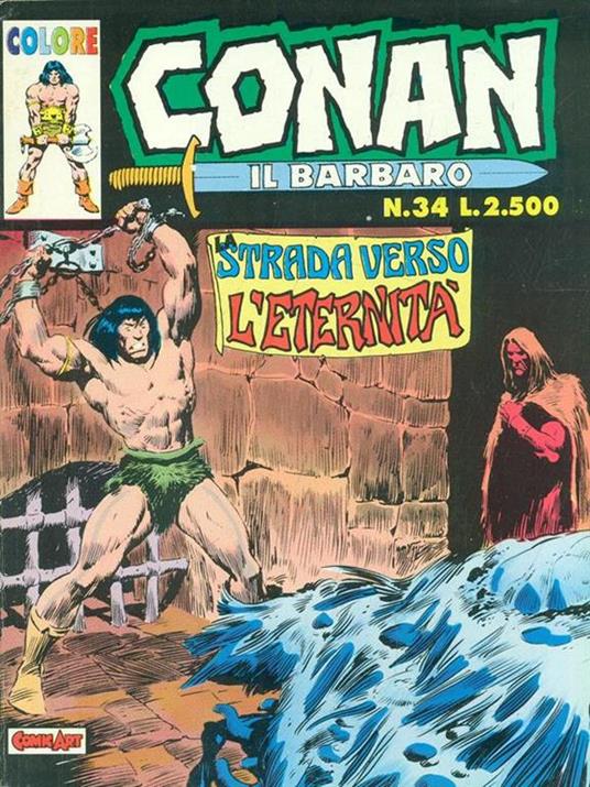 Conan N. 34. La strada verso l'eternità - copertina
