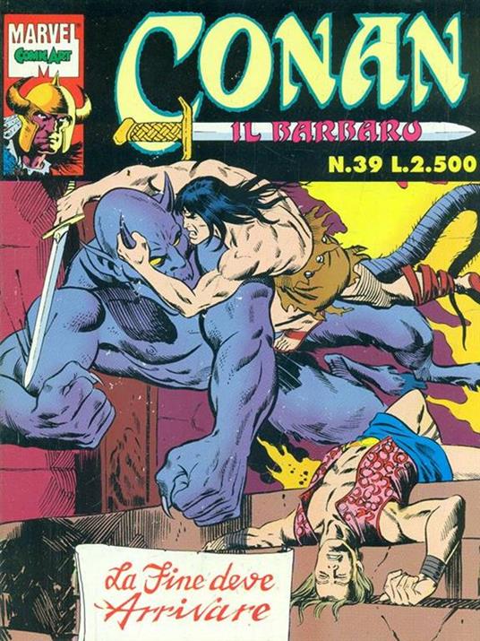 Conan N. 39. La fine deve arrivare - copertina