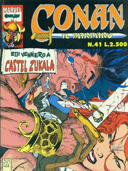 Conan N. 41. Essi vennero a Castel Zukala - copertina
