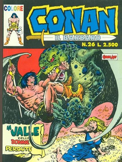 Conan N. 26 - La valle delle donne perdute - copertina