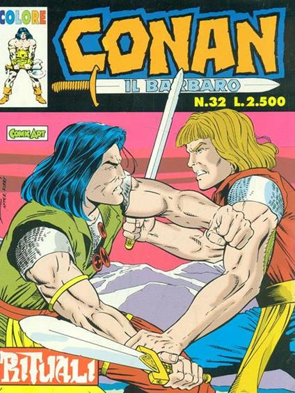 Conan N. 32 - Rituali - copertina