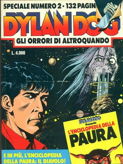Dylan Dog special n.2. luglio 1988 - copertina
