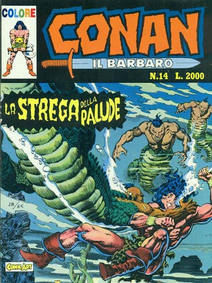 Conan N. 14. La strega della palude - copertina