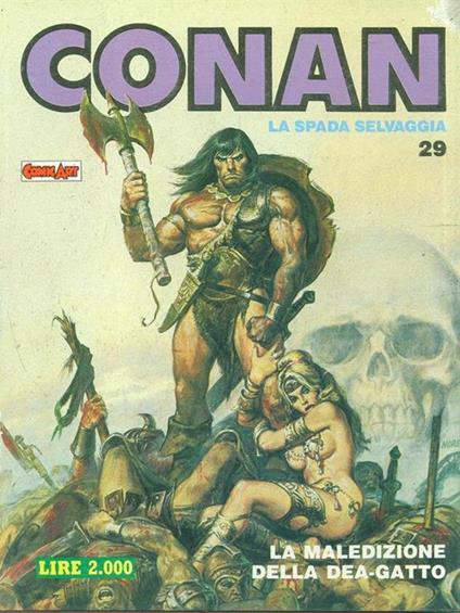 Conan N. 29. La maledizione della dea-gatto - copertina