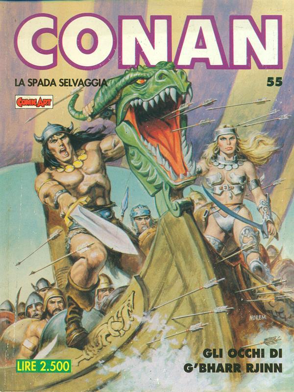 Conan N. 55. Gli occhi di g'bharr rjinn