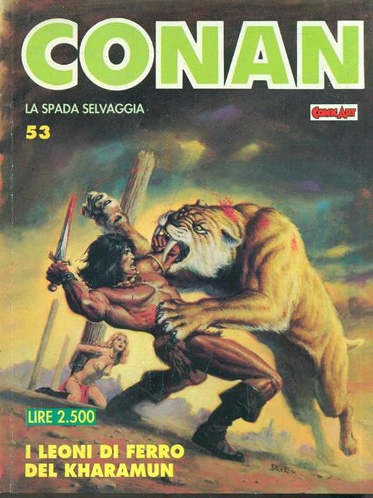 Conan N. 53. I leoni di ferro del kharamun - copertina