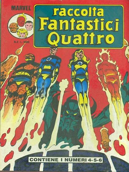 Raccolta Fantastici Quattro 2 - copertina