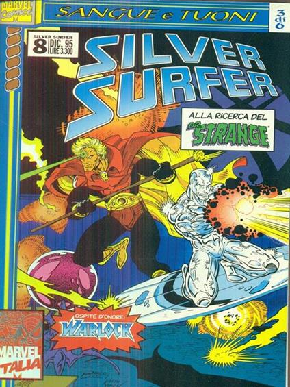 Silver Surfer 8 / dic 95 - copertina