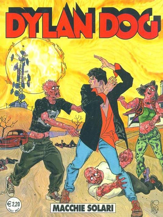 Dylan Dog 192. Macchie solari - copertina