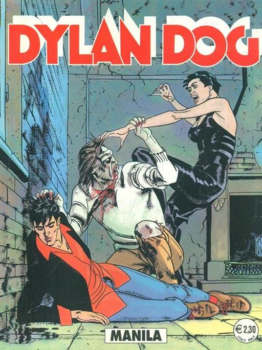 Dylan Dog 214. Manila - copertina