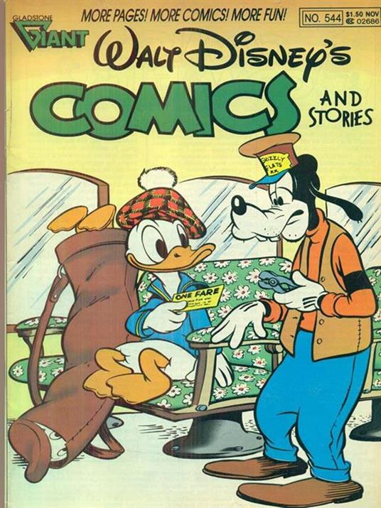 Walt Disney's comics 544 - copertina