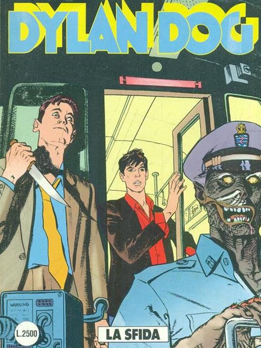 Dylan Dog 96. La sfida - copertina