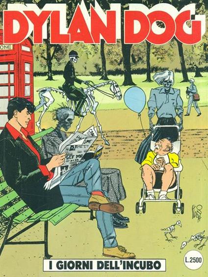 Dylan Dog 95. I giorni dell'incubo - copertina