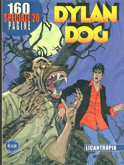 Dylan Dog N. 20. Licantropia - copertina