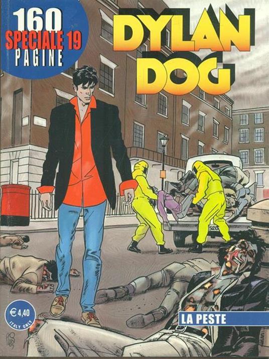 Dylan Dog N. 19. La peste - copertina