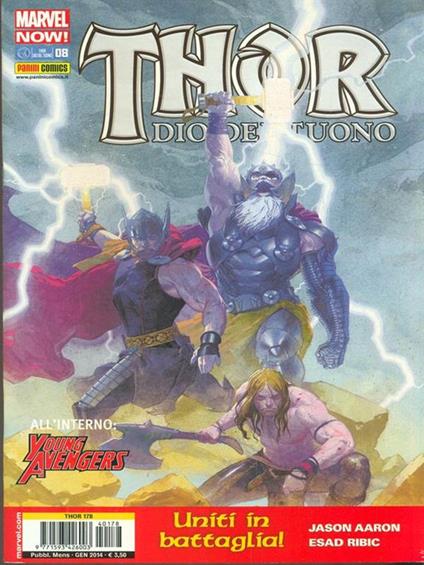 Thor Dio del tuono N. 178/Gen 2014. Uniti in battaglia! - copertina