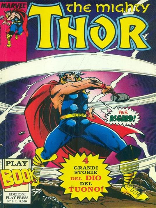 The Mighty Thor N. 6/Novembre 1990 - copertina
