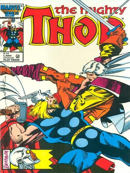 The Mighty Thor n. 14 / Settembre 1991 - copertina
