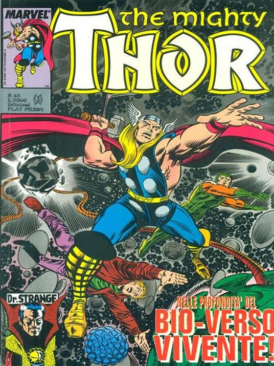 The Mighty Thor n. 43 / Gennaio 1993 - copertina