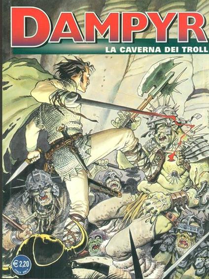 Dampyr 34. La caverna dei troll - copertina