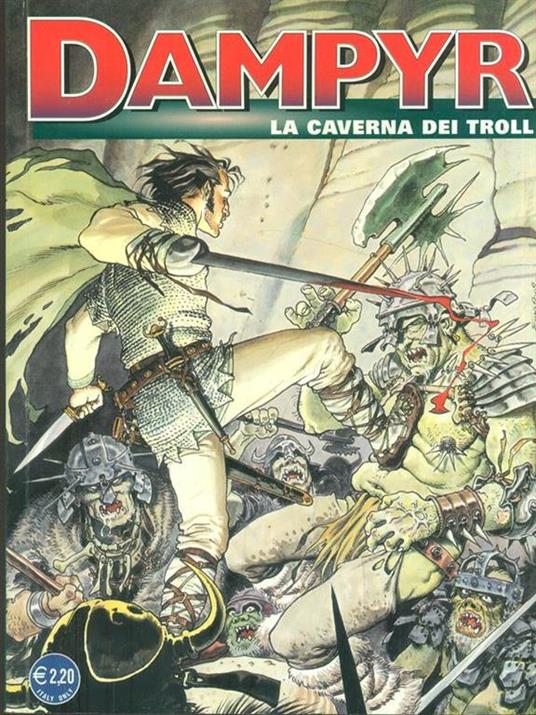 Dampyr 34. La caverna dei troll - copertina