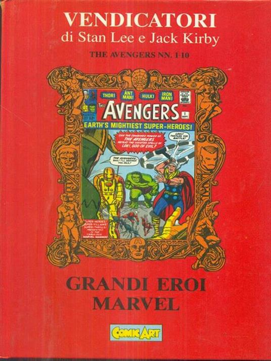 Vendicatori - Stan Lee,Jack Kirby - copertina