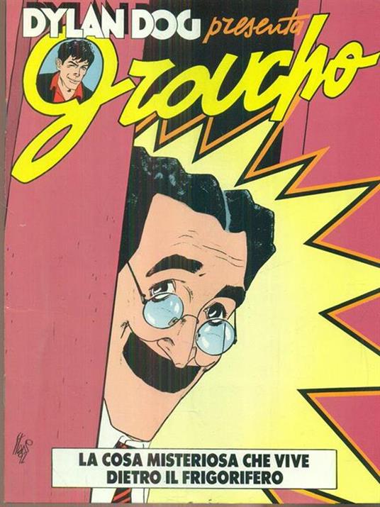 Groucho. La cosa misteriosa chevive dietro il frigorifero - copertina