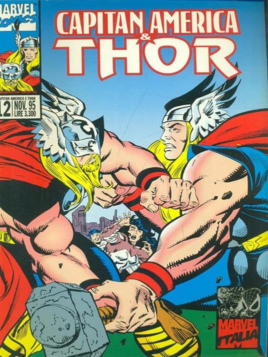 Capitan America & Thor. N. 12 Nov. 95 - copertina