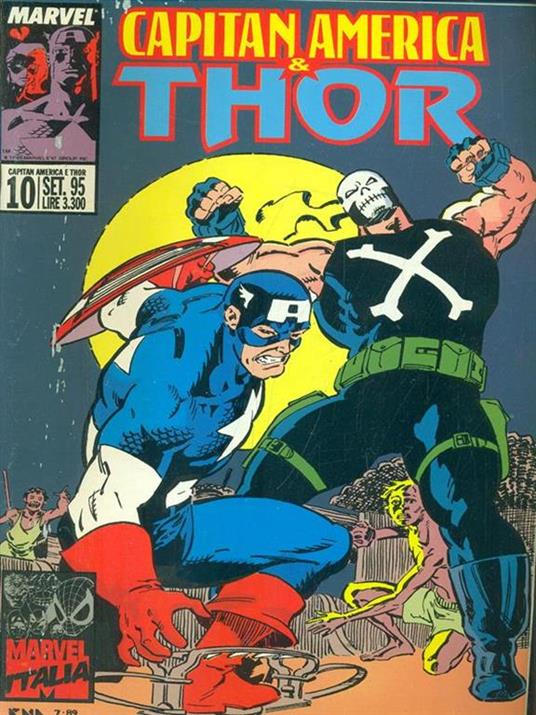 Capitan America & Thor. N. 10 Set. 95 - copertina