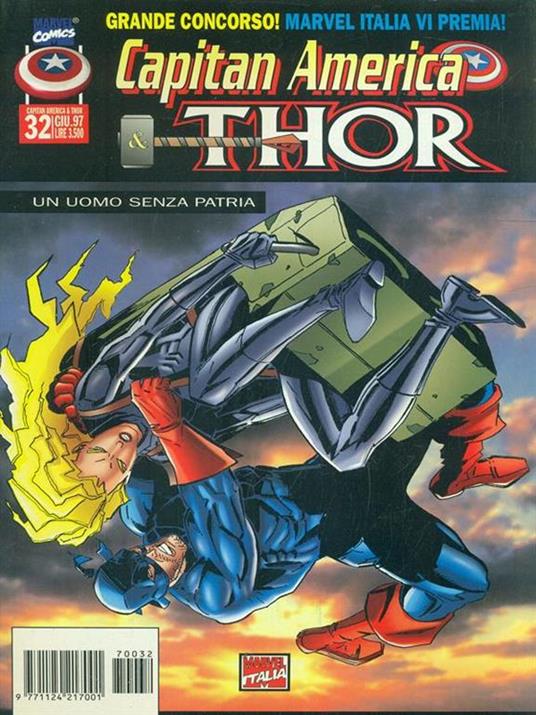 Capitan America & Thor - N. 32 Giu. 97 - copertina
