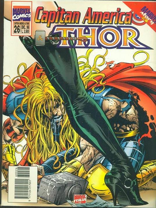 Capitan America & Thor - N. 26 Dic. 96 - copertina