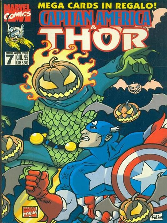 Capitan America & Thor - N. 7 Giu. 95 - copertina
