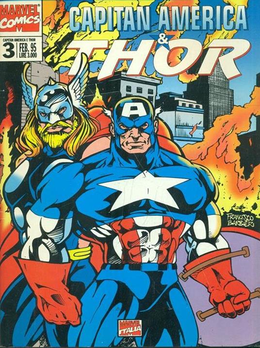 Capitan America & Thor. N. 3 Feb. 95 - copertina