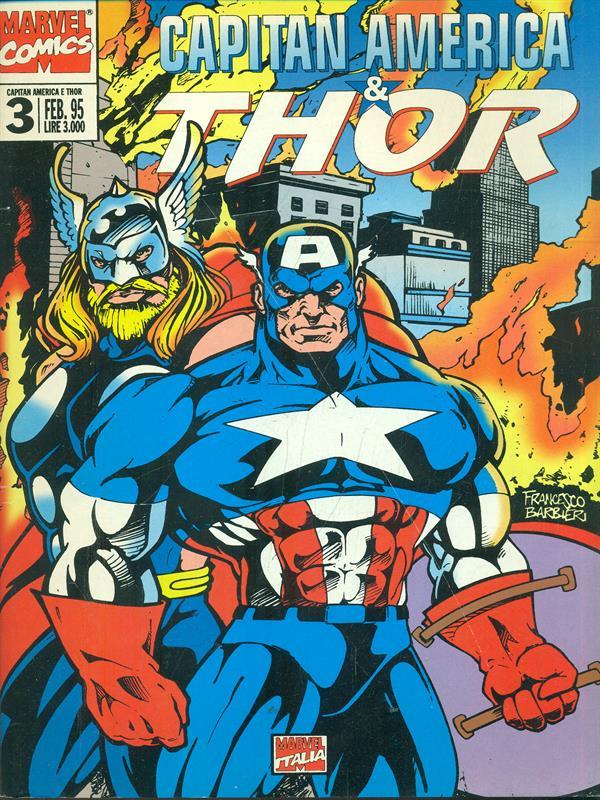 Capitan America & Thor. N. 3 Feb. 95