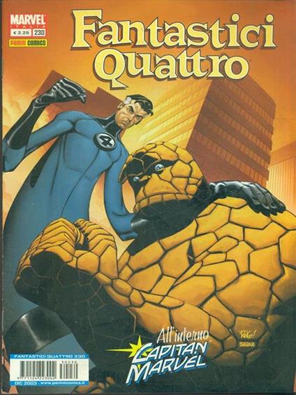 Fantastici Quattro. N. 230 /Dicembre 2003 - copertina