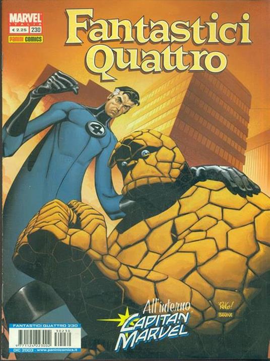 Fantastici Quattro. N. 230 /Dicembre 2003 - copertina