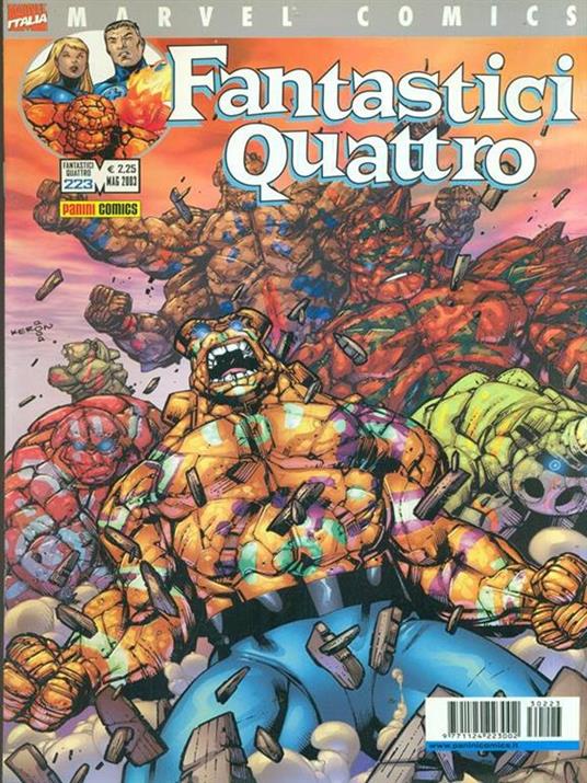 Fantastici Quattro. N. 223 /Maggio 2003 - copertina