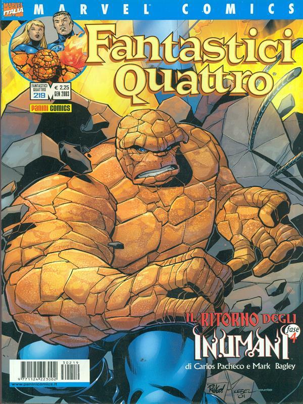 Fantastici Quattro n. 219 - gennaio 2002