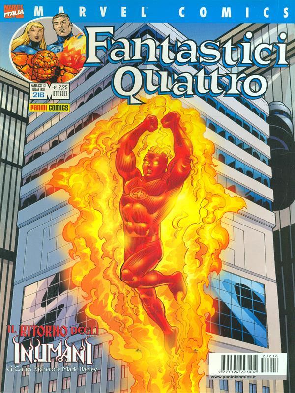 Fantastici Quattro n. 216 - ottobre 2001