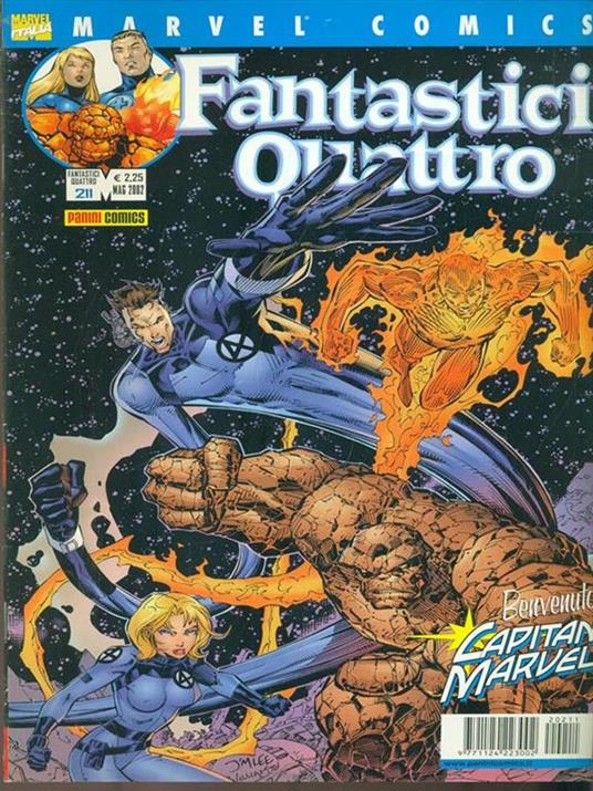 Fantastici Quattro n. 211. maggio 2001 - copertina