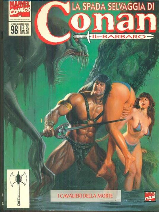La spada selvaggia di conan 98 / i cavalieri della morte - copertina