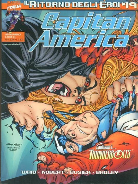 Capitan America n. 65. aprile 2000 - copertina