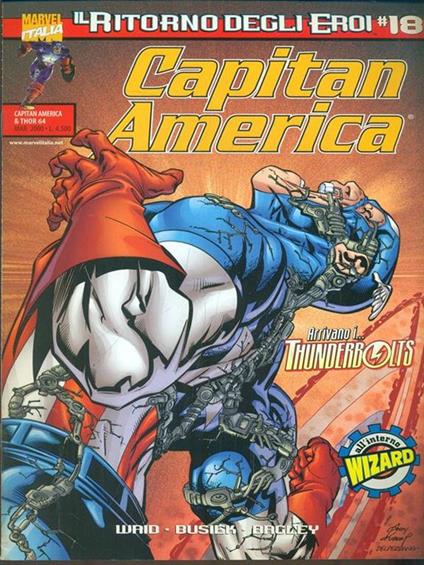 Capitan America n. 64. marzo 2000 - copertina