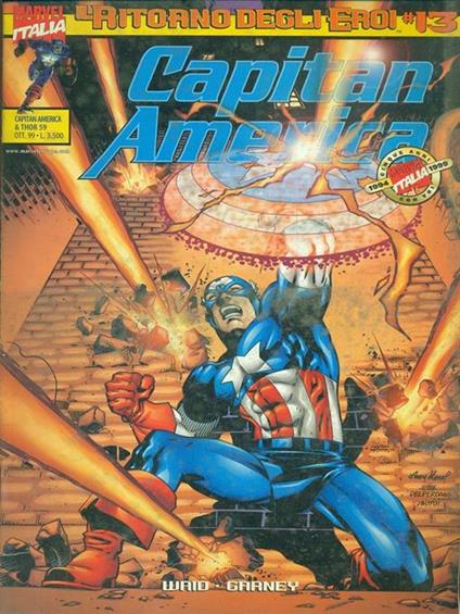 Capitan America n. 59. ottobre 1999 - copertina