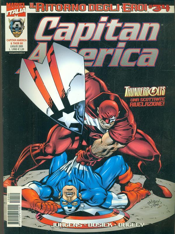 Capitan America n. 80. luglio 2001